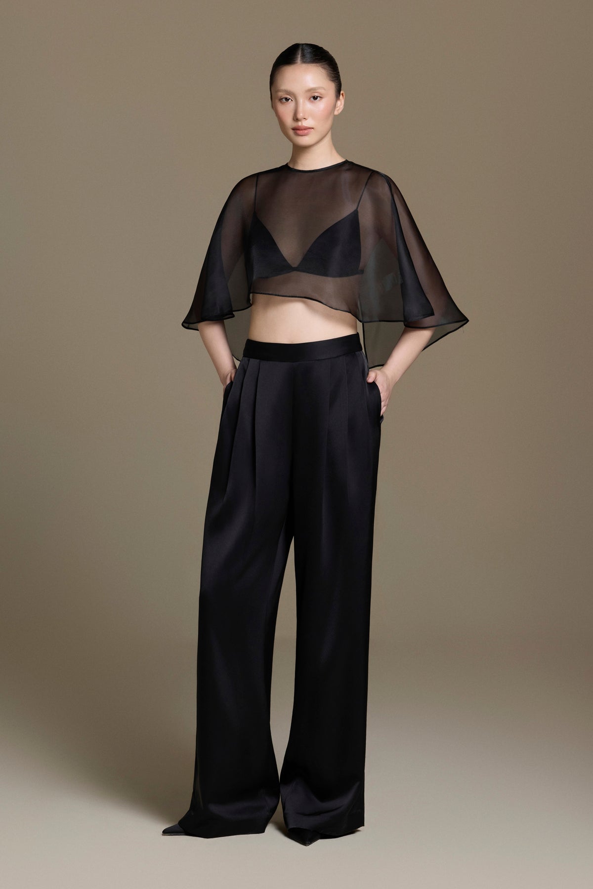 Lush Silk Trousers | 01-lush-silk-trousers-black #Màu_Black