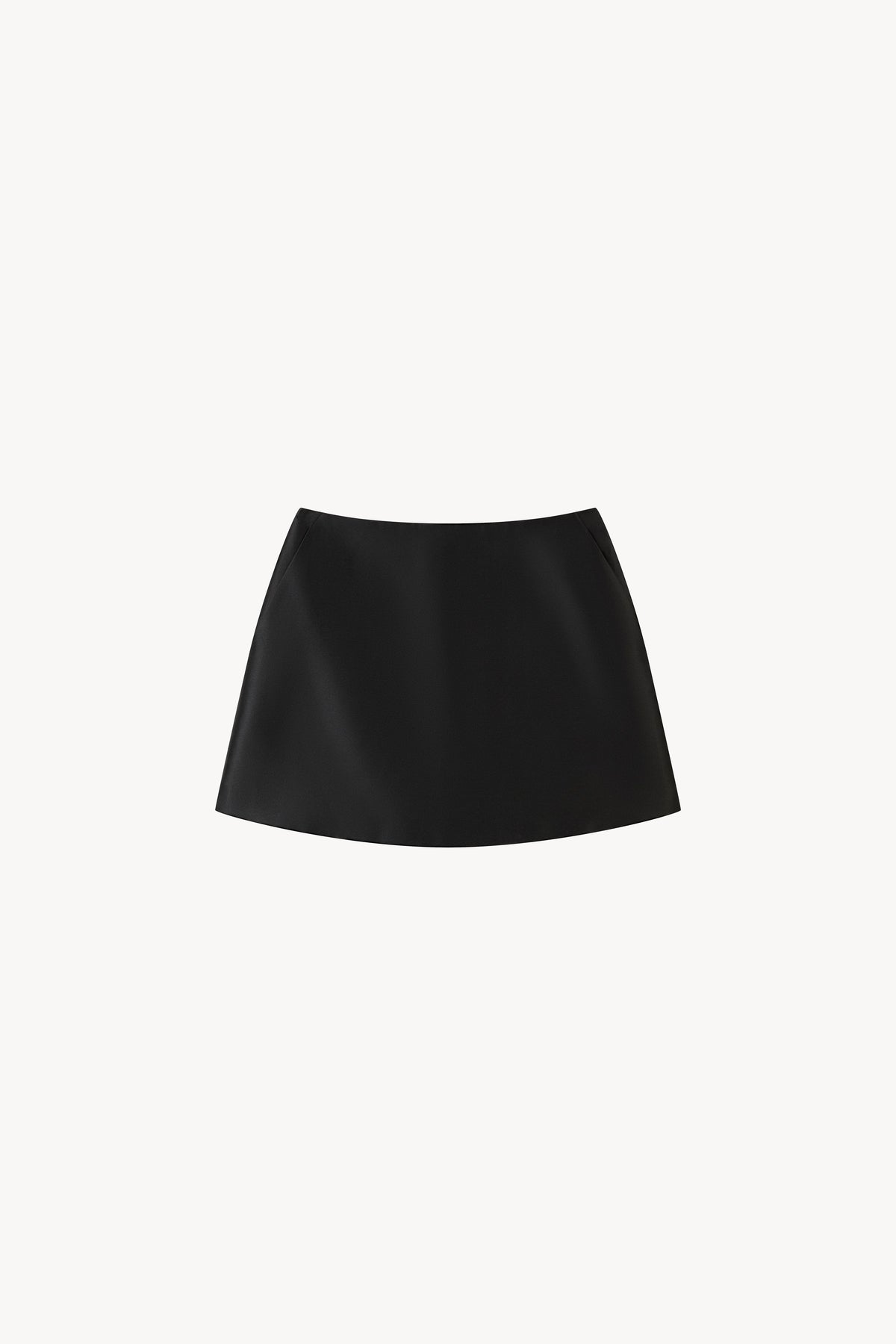 Éclat Taffeta Miniskirt | 05-eclat-taffeta-miniskirt #Màu_Black