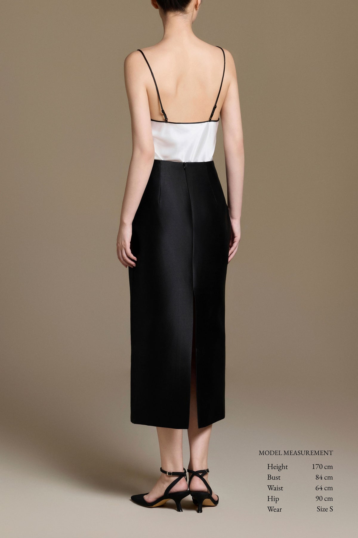 Classique Taffeta Midi Skirt | 06-classique-taffeta-midi-skirt-black #Màu_Black