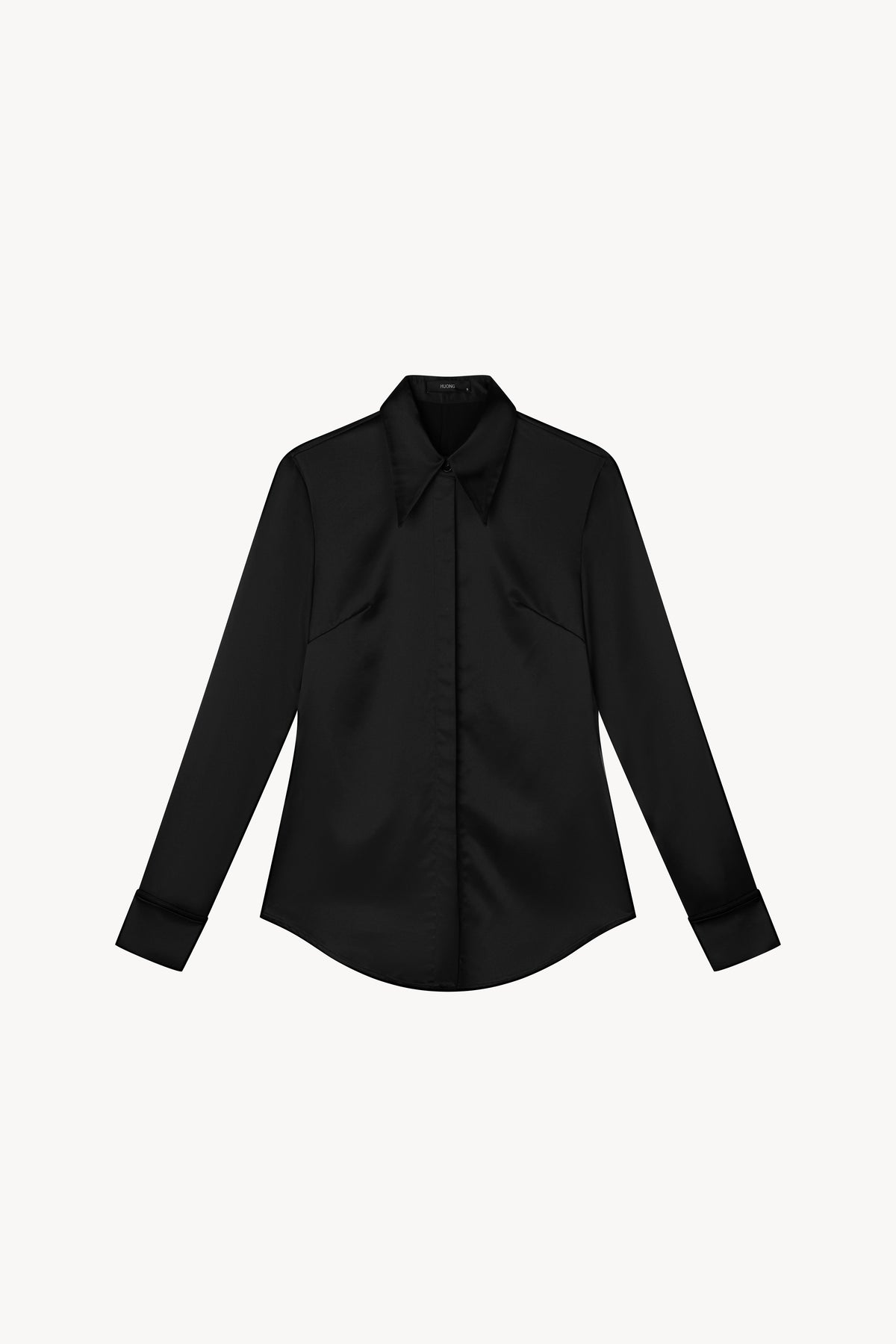 Lush Silk Blouse | 06-lush-silk-blouse-black #Màu_Black