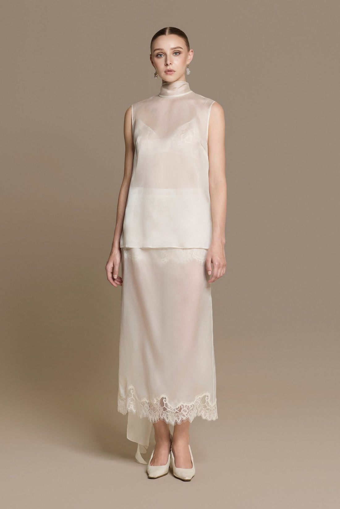 Transparia Organza Blouse