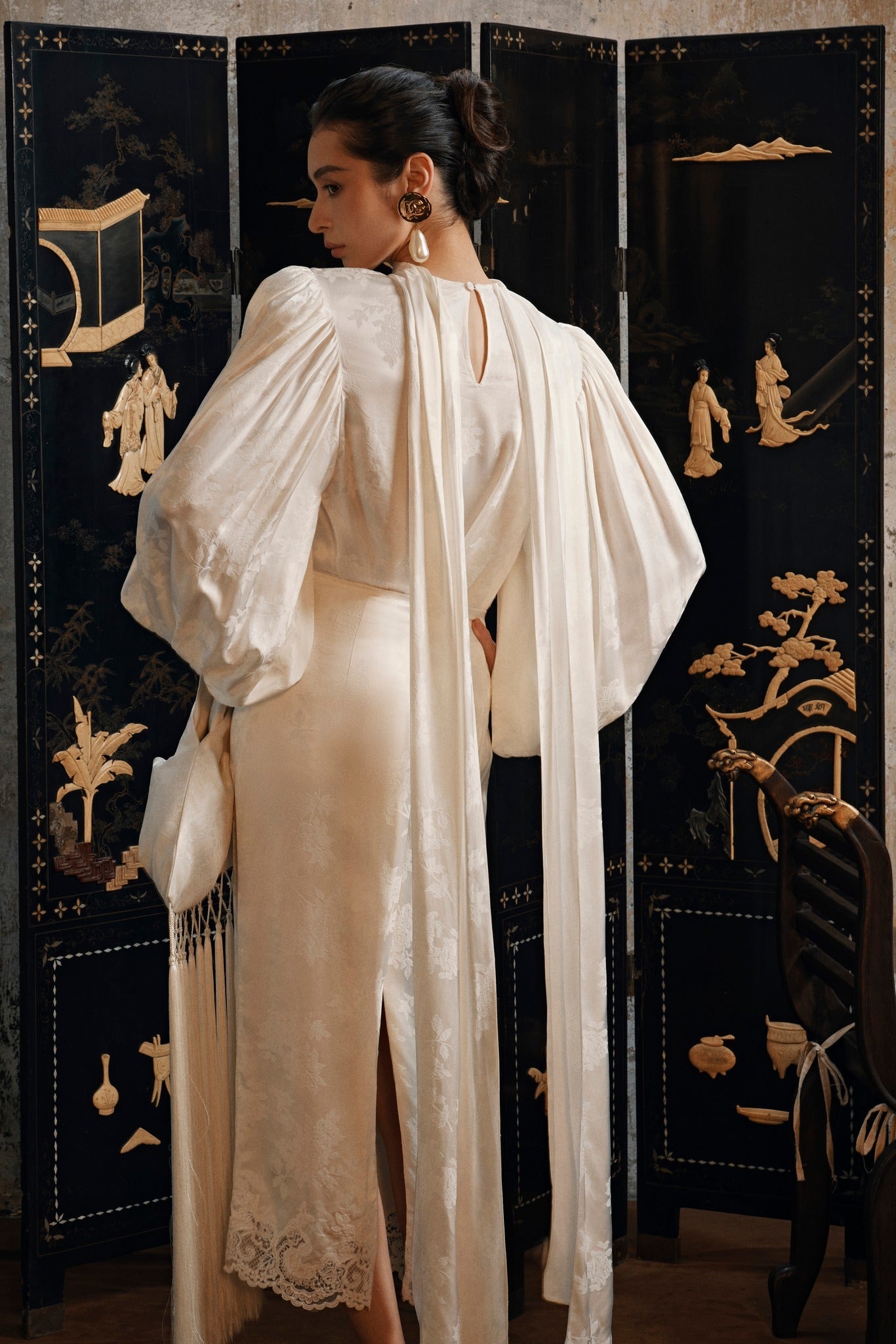 Contour Silk Blouse
