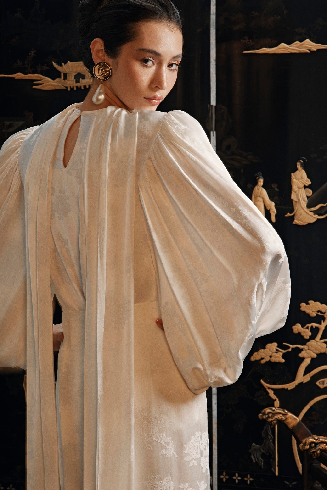 Contour Silk Blouse