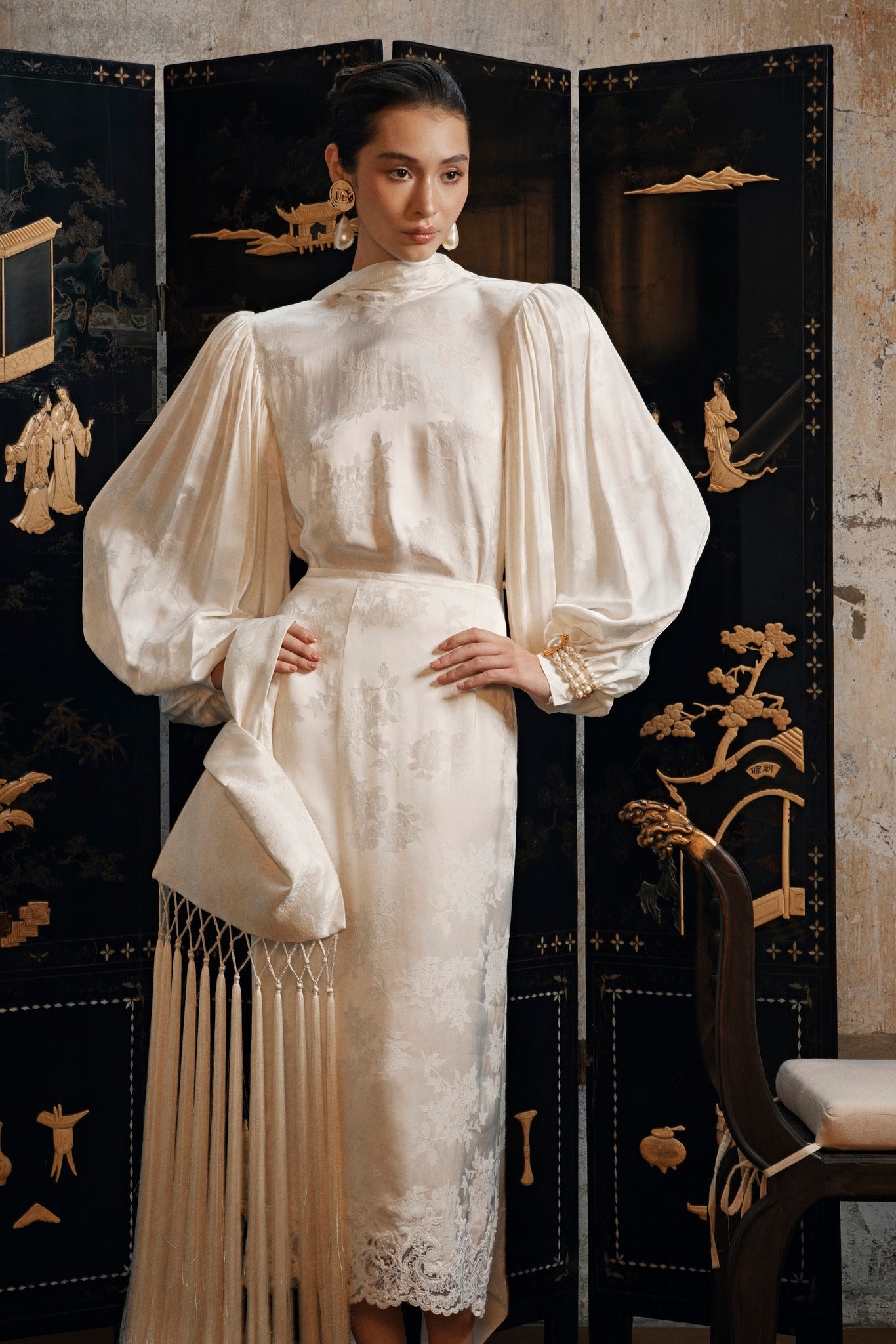 Contour Silk Blouse