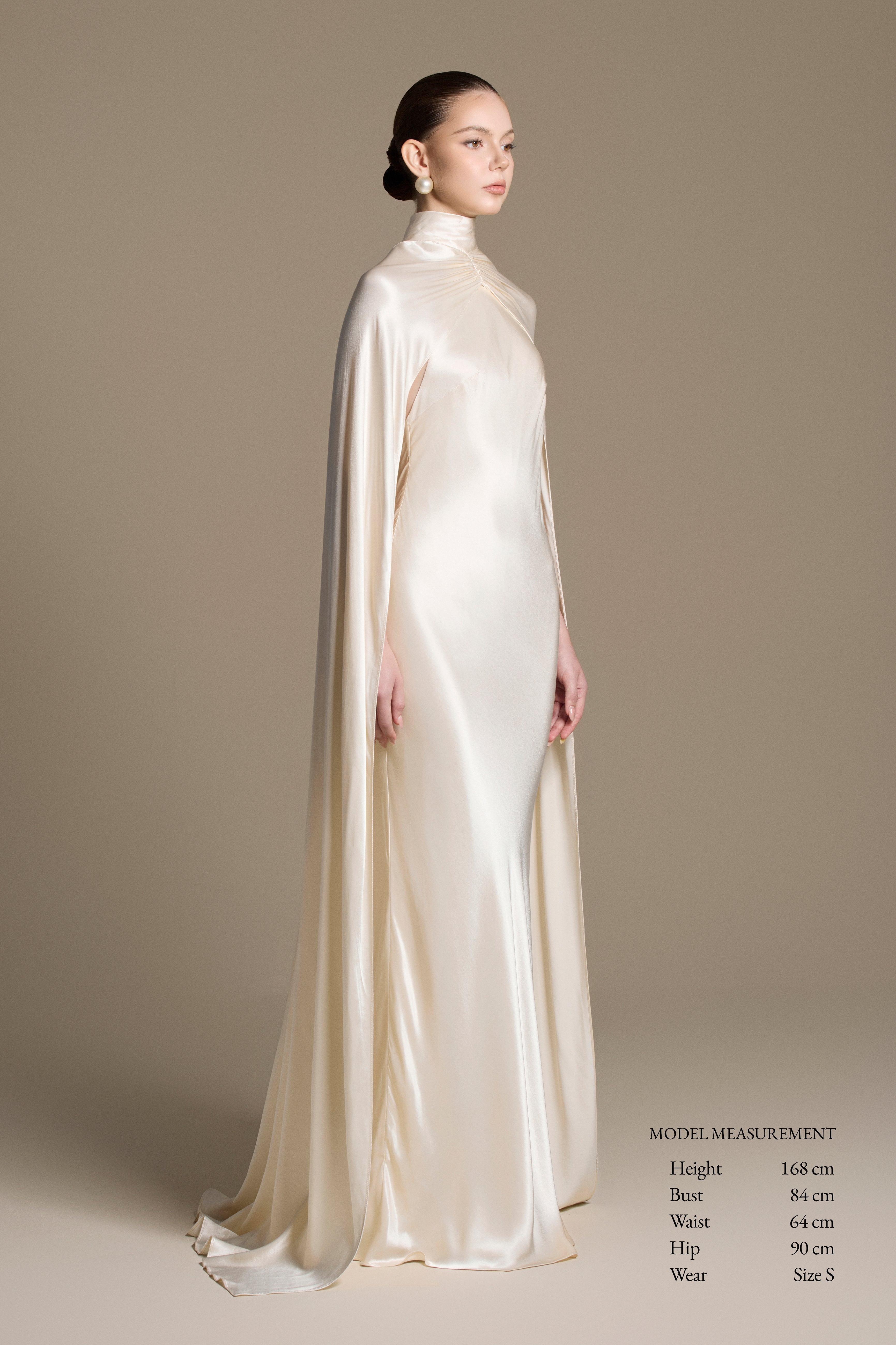 Nacre Cape Dress