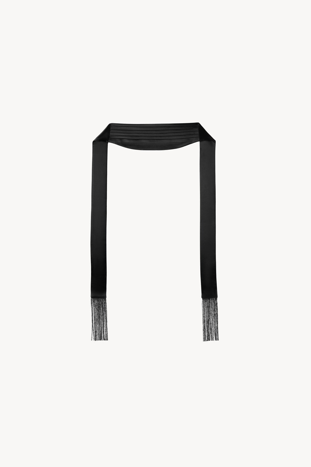 Silken Black Cummerbund | Product shot 06