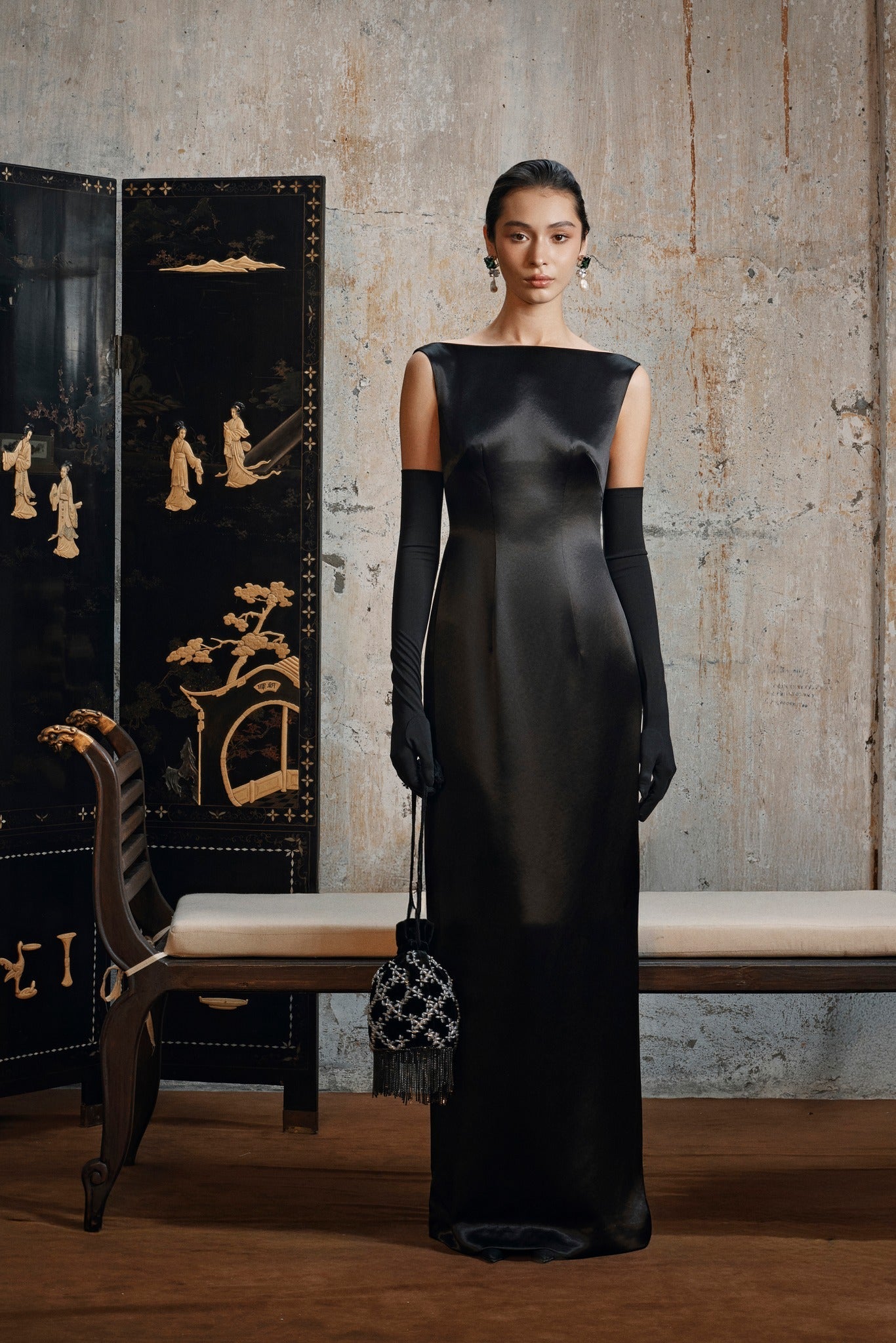 Wave Pearl Dress