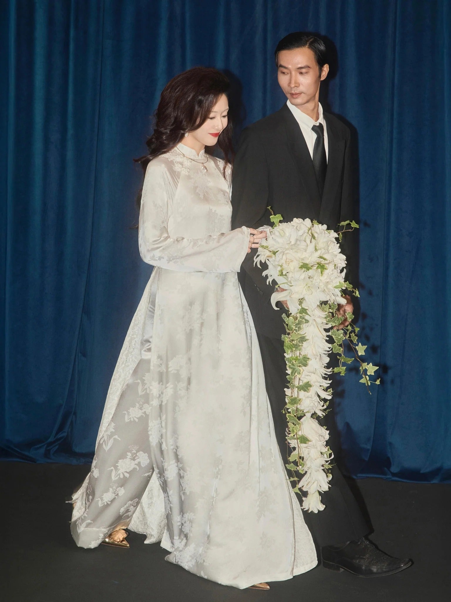 Rước Dâu - Timeless Elegance of Vietnamese Brocade Bridal Áo Dài