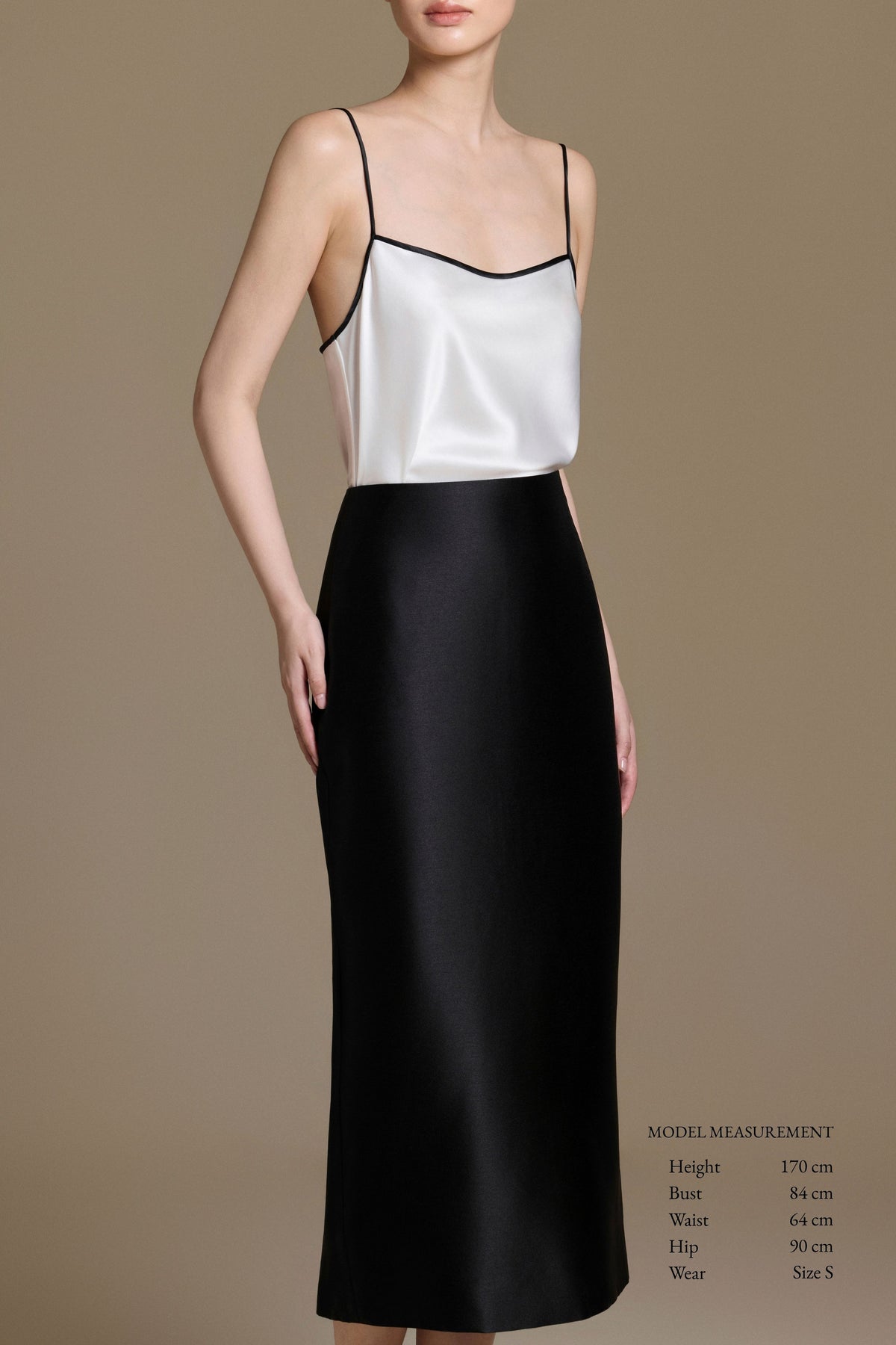 Classique Taffeta Midi Skirt | 05-classique-taffeta-midi-skirt-black #Màu_Black