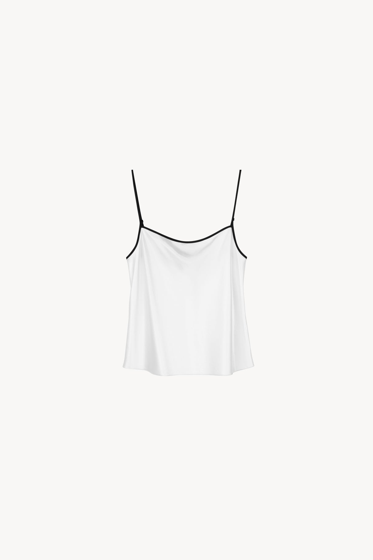 Velour Strappy Top | 09-velour-silk-camisole #Màu_Porcelain White