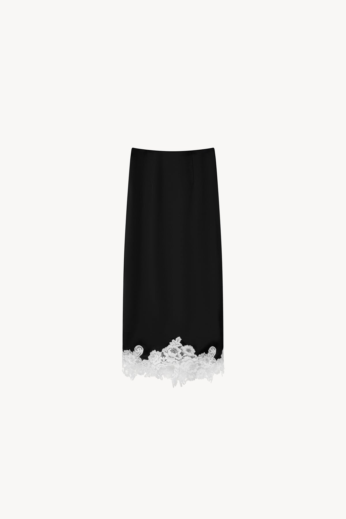 Velour Silk Skirt | 09-velour-silk-skirt #Màu_Black
