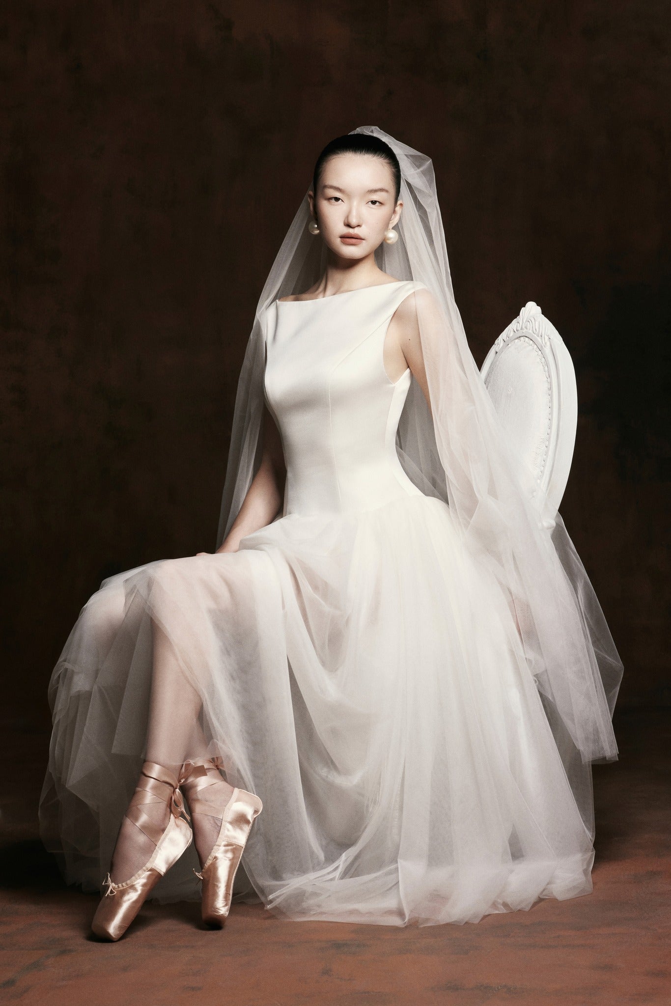 専用　huong boutique Chérie Tulle Dress Đầm taffeta Chérie | HUONG