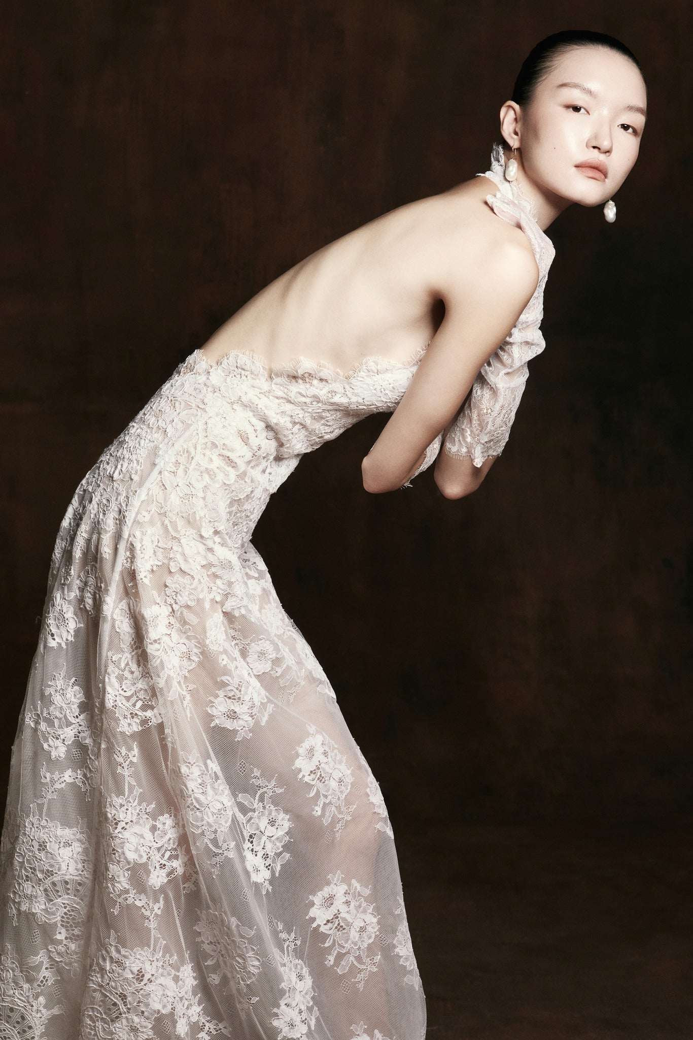 Swan Lace Dress
