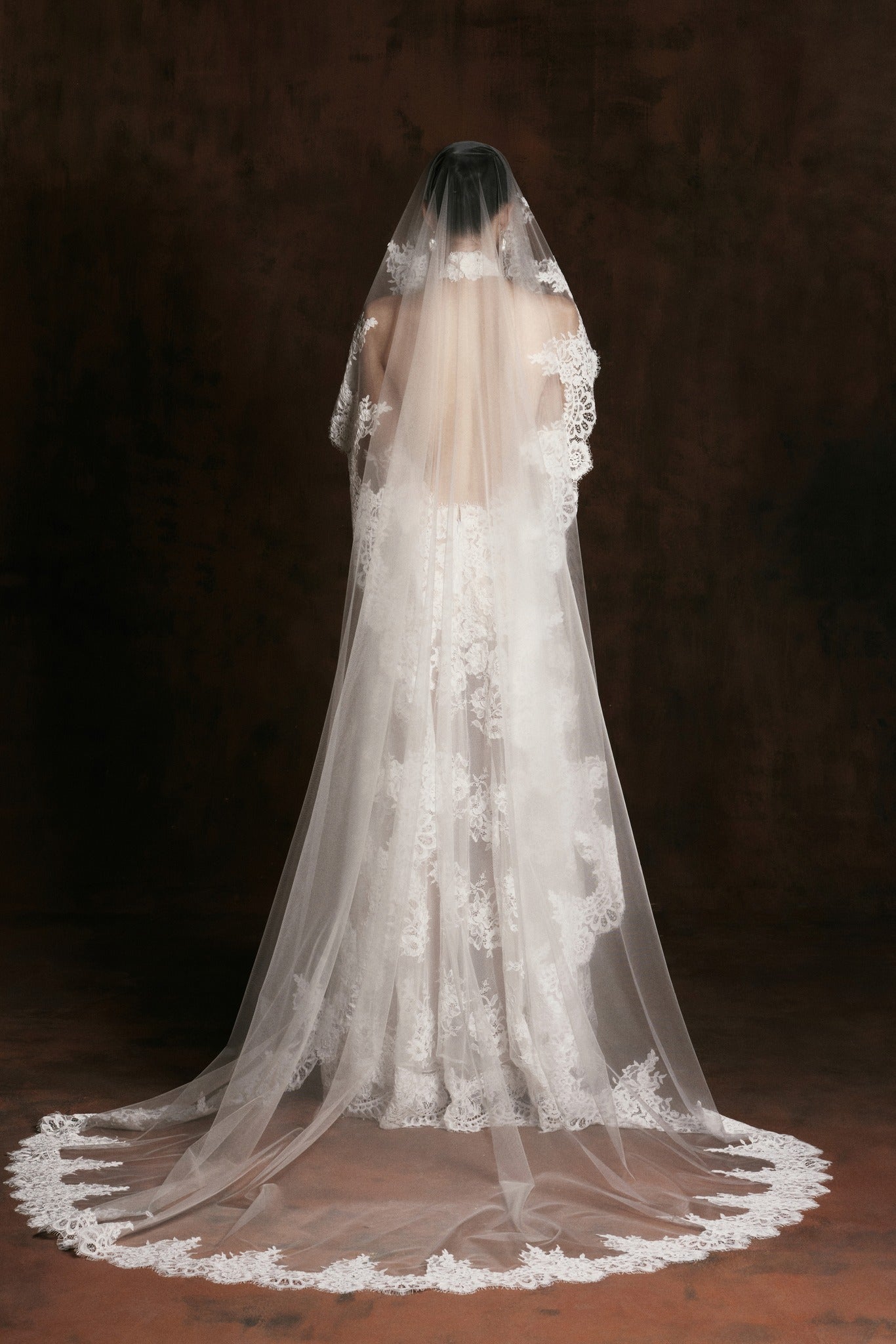 Swan Lace Veil